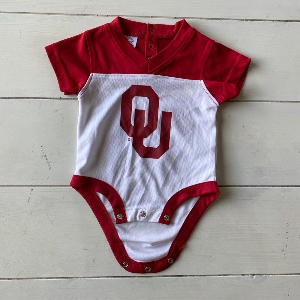 3-6 month baby boy or girl OU Sooners Jersey
